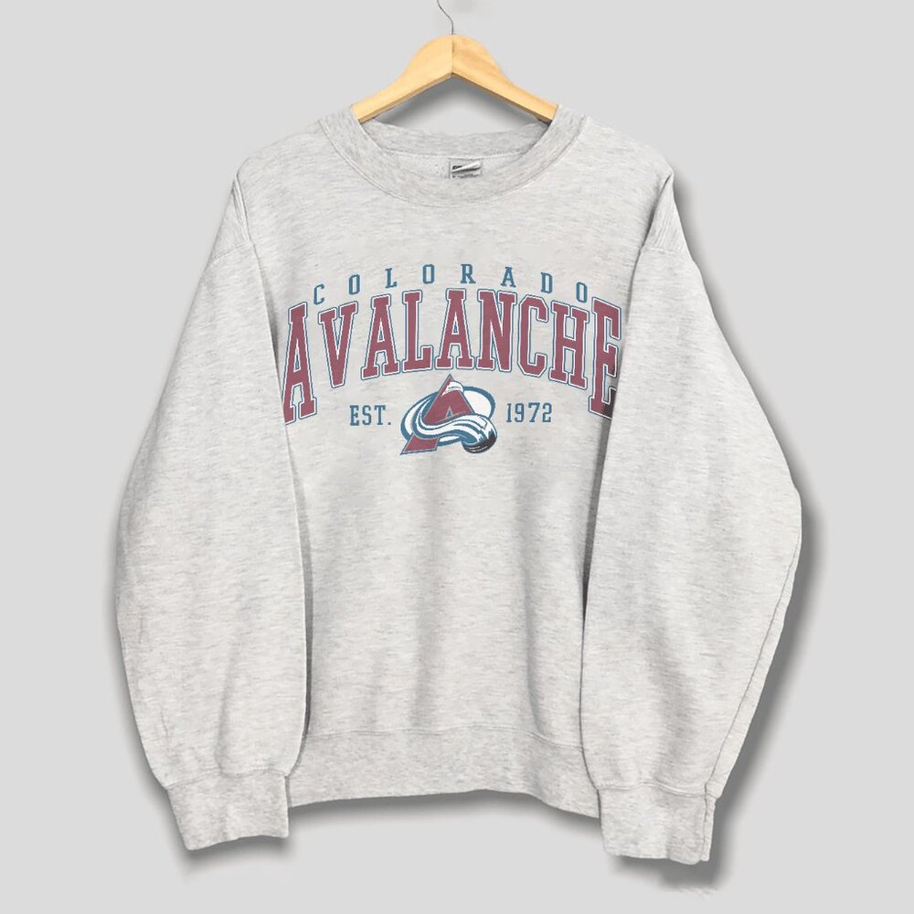 Vintage Colorado Avalanche Hockey Sweatshirt Retro NHL Avalanche Men Women Shirt